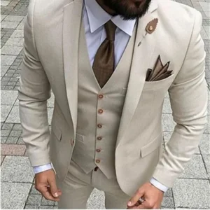 Costumes pour hommes smoking de bal coupe ajustée