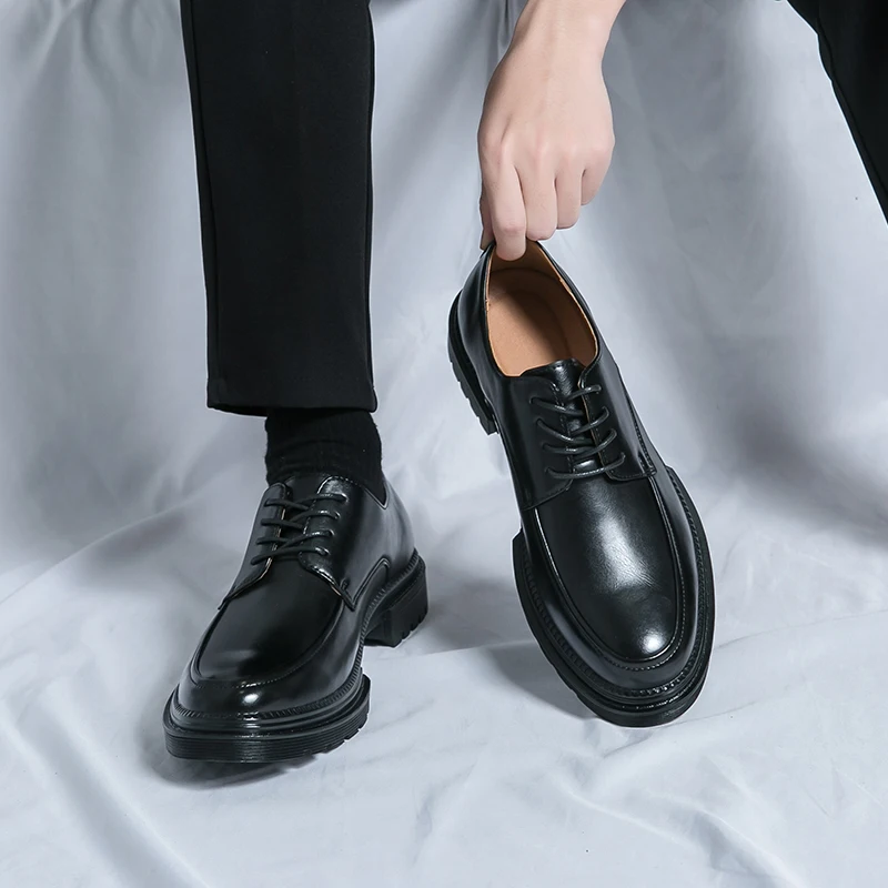 Mariage chaussures noires pour hommes