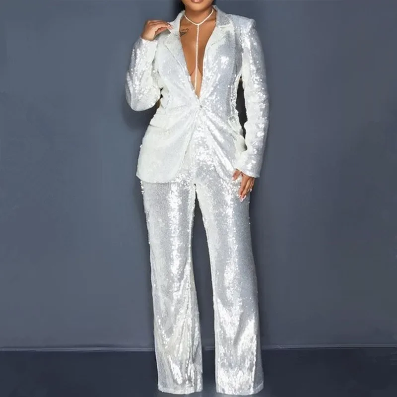 Ensembles pour femmes Blazer et pantalon