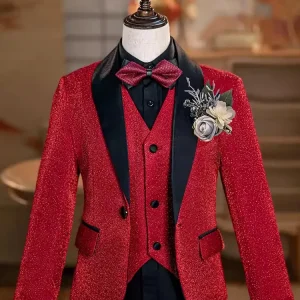 Costume de chanteur enfant paillettes
