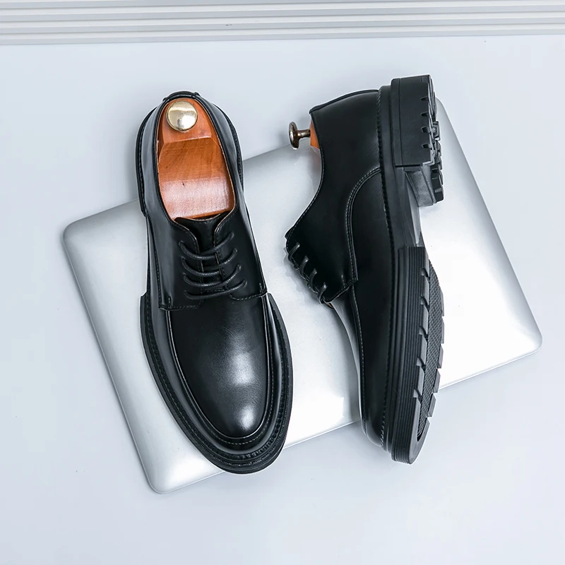 Chaussures d'affaires en cuir pour hommes